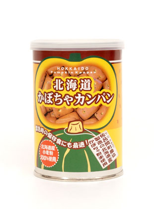 北海道かぼちゃカンパン(缶入) (110ｇ入り) | 北海道製菓オンライン ...